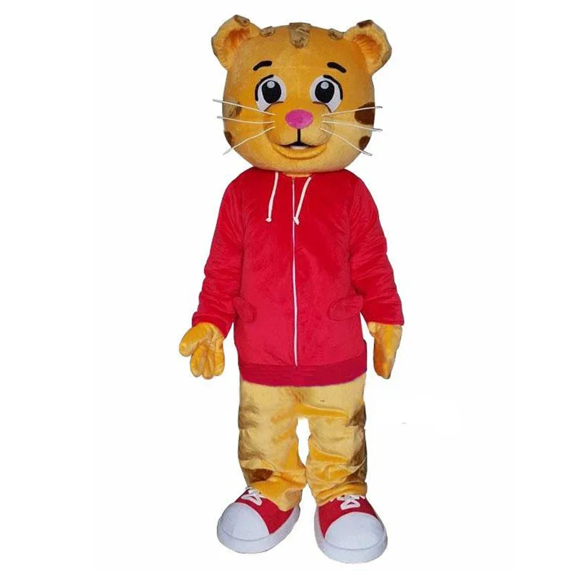 

New Daniel the Tiger Mascot Costume Fancy Dress Outfit Adult hot selling Cosplay Anime mascot costume Gift for Halloween party