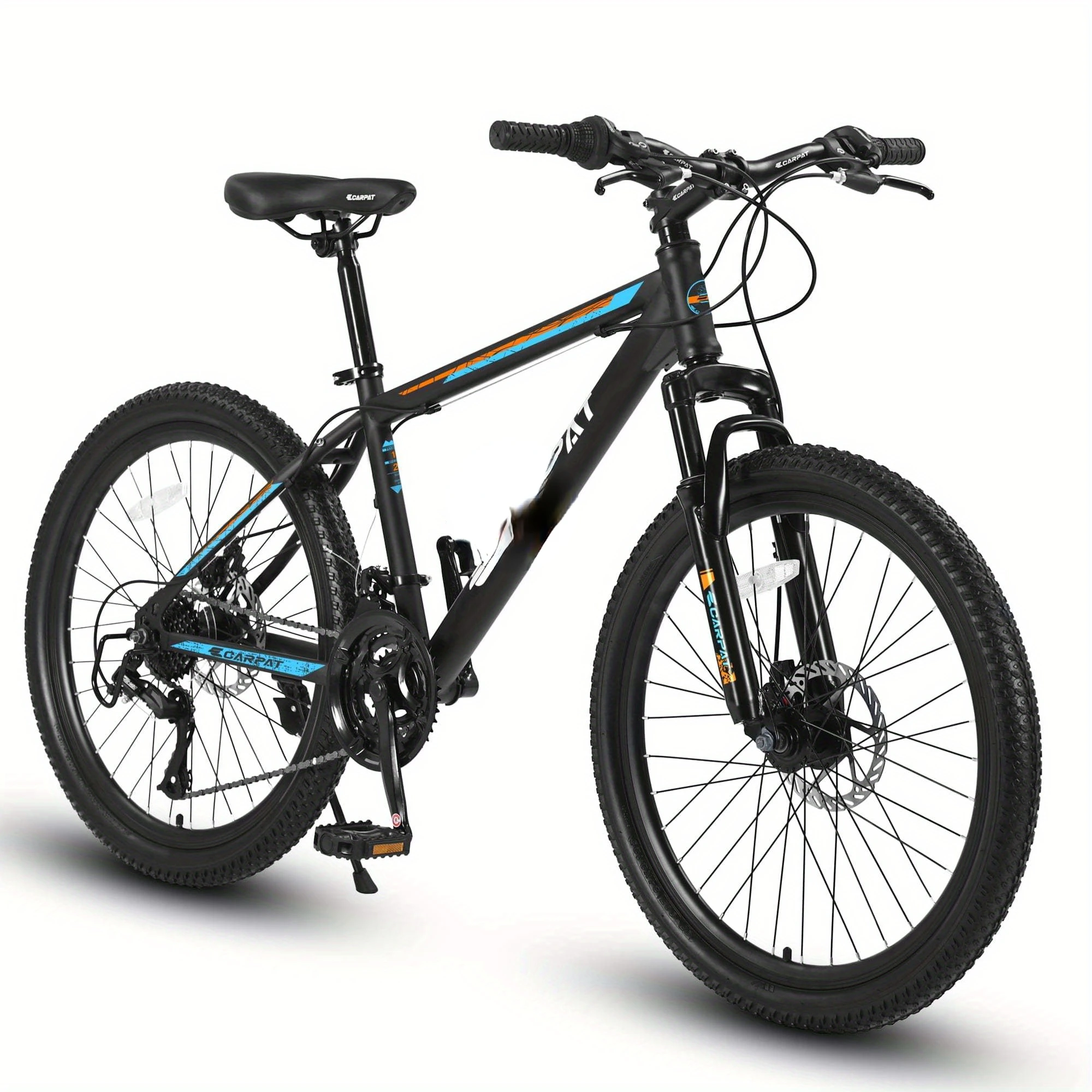26-Inch CHAMPIERRE Mountain Bike - 21 Speeds, Dual Suspension, Easy-Grip Twist Shifter, for Adventurous Men & Women, Durable Al
26-Inch CHAMPIERRE Mountain Bike - 21 Speeds, Dual Suspension, Easy-Grip Twist Shifter, for Adventurous Men & Women, Durable Al