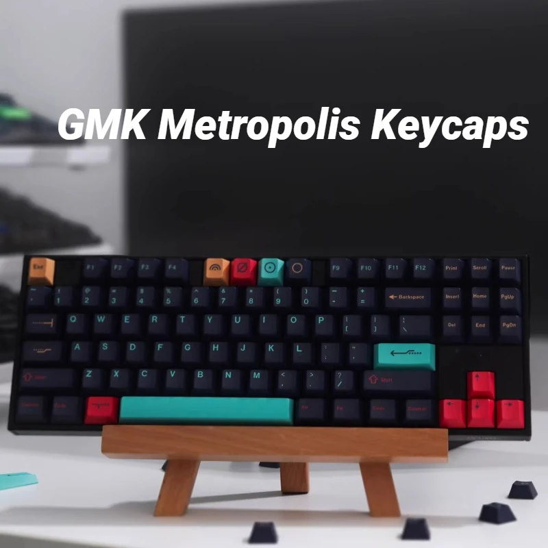 

GMK Keycaps 129keys Set PBT Five-Sided Sublimation Keyboard Caps Cherry Profile Gaming Keycap Mechanical Keyboard for Game Gifts