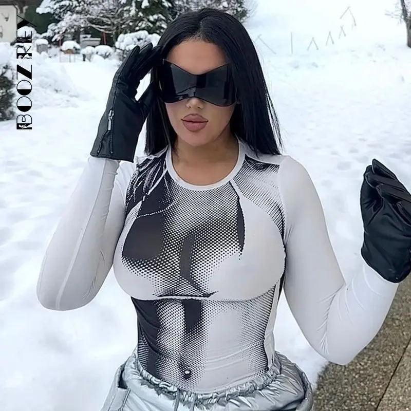 BoozRey 2023 весенний сексуальный укороченный Топ с длинным рукавом и 3D принтом, футболка в стиле пэчворк, женская модная одежда Y2K, уличная Клубная повседневная одежда
BoozRey 2023 весенний сексуальный укороченный Топ с длинным рукавом и 3D принтом, футболка в стиле пэчворк, женская модная одежда Y2K, уличная Клубная повседневная одежда