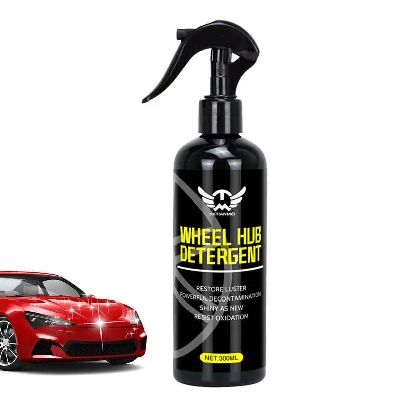 

Wheel And Tire Cleaner 300ml Metal Restorer Car Wheel Cleaner Long-Lasting Anti Rust Inhibitor Rustout Instant Remover Car