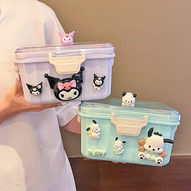Kawaii аниме Sanrio Kuromi Pachacco двухслойный Ланч-бокс для конфет мультяшный милый Пикник искусственный большой емкости Ланч-бокс
Kawaii аниме Sanrio Kuromi Pachacco двухслойный Ланч-бокс для конфет мультяшный милый Пикник искусственный большой емкости Ланч-бокс