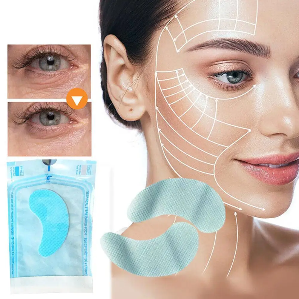 

10pcs/5pairs Highprime Collagen Soluble Film Anti Aging Wrinkles Remove Dark Circles Nourish Mask Moisturizing Lift Firming Skin