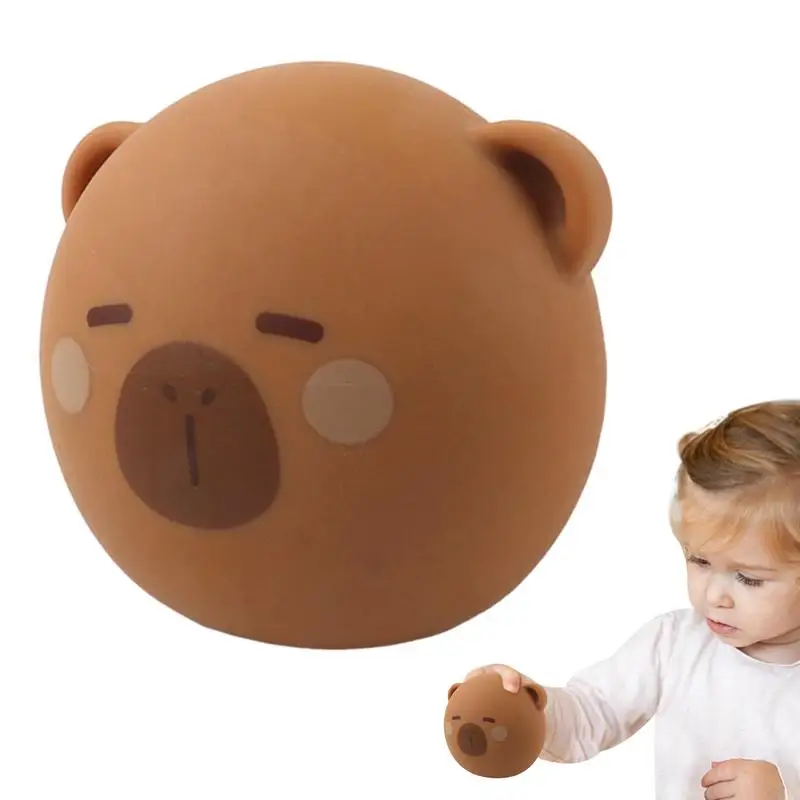 Mini Squeeze Toy Capybara Cartoon Knead Toy Comfortable Feel Kneading Toy For Car Trip Airplane Bedroom Classroom And School Bus 
Mini Squeeze Toy Capybara Cartoon Knead Toy Comfortable Feel Kneading Toy For Car Trip Airplane Bedroom Classroom And School Bus