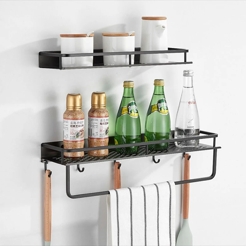 30/40/50cm Punch-free Kitchen Storage Rack Aluminum Bathroom Shelves with Towel Bar Wall Shelf Organizer Shower Shampoo Holder
30/40/50cm Punch-free Kitchen Storage Rack Aluminum Bathroom Shelves with Towel Bar Wall Shelf Organizer Shower Shampoo Holder