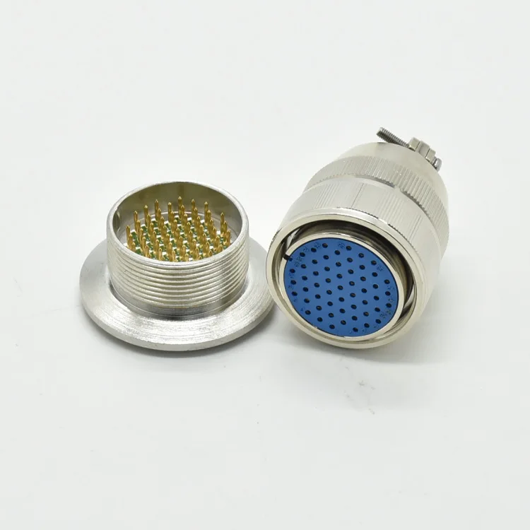 

Glass sintered connector - Vacuum box airtightness connector MX33-55P clamp type connector Electronic Accessories & Supplies