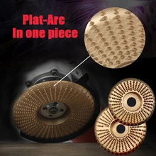 16mm Plat-Arc Wood Grinding Polishing Wheel Rotary Disc Sanding Carving Tool Abrasive Disc Tools for Angle Grinder 4 inch Bore
16mm Plat-Arc Wood Grinding Polishing Wheel Rotary Disc Sanding Carving Tool Abrasive Disc Tools for Angle Grinder 4 inch Bore