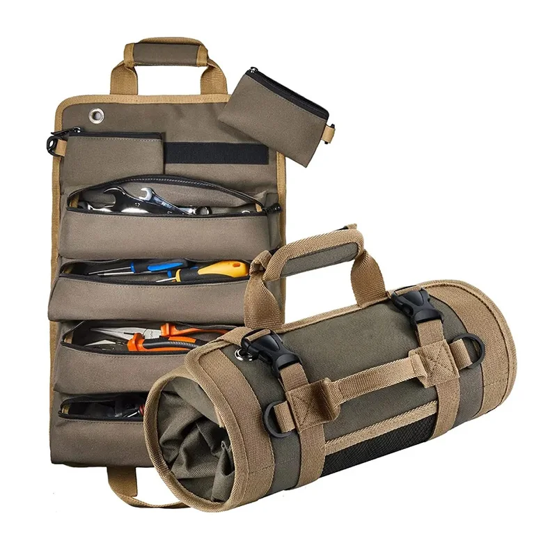 Multi-Purpose Hardware Tool Bag Professional Multi-Pocket Rolled Portable Storage Bag Rolled Waterproof Storage Bag Pliers Wrenc
Multi-Purpose Hardware Tool Bag Professional Multi-Pocket Rolled Portable Storage Bag Rolled Waterproof Storage Bag Pliers Wrenc