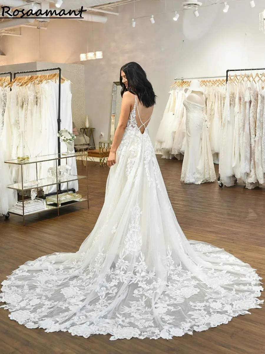 Женские богемные Свадебные платья-трапеция без рукавов
Женские богемные Свадебные платья-трапеция без рукавов