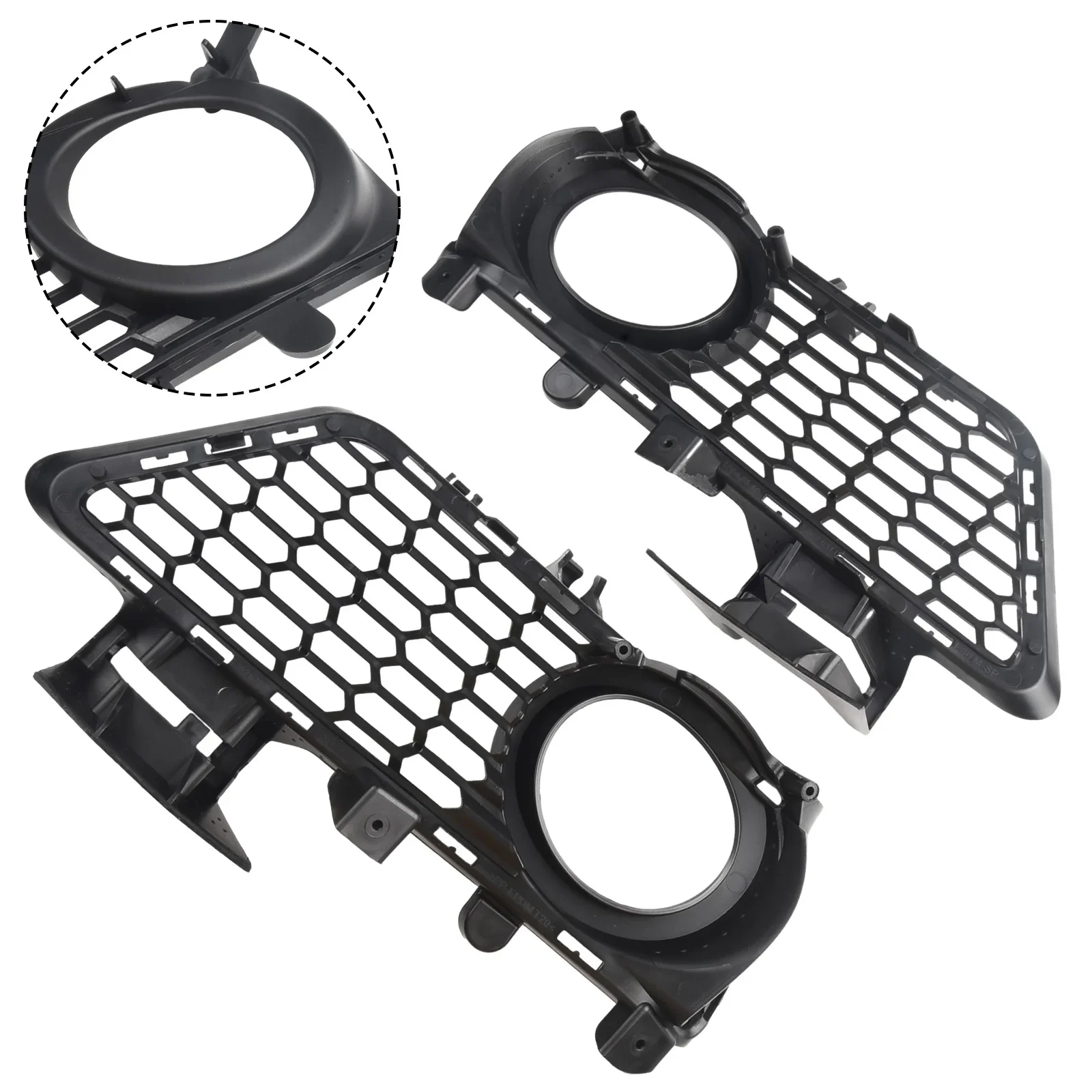 1Pair Lower Bumper Grille Fog Light Grill For BMW 3 Series F30/F31/F35 M-Package 2012-2018 Replacement Car Styling Left Right
1Pair Lower Bumper Grille Fog Light Grill For BMW 3 Series F30/F31/F35 M-Package 2012-2018 Replacement Car Styling Left Right