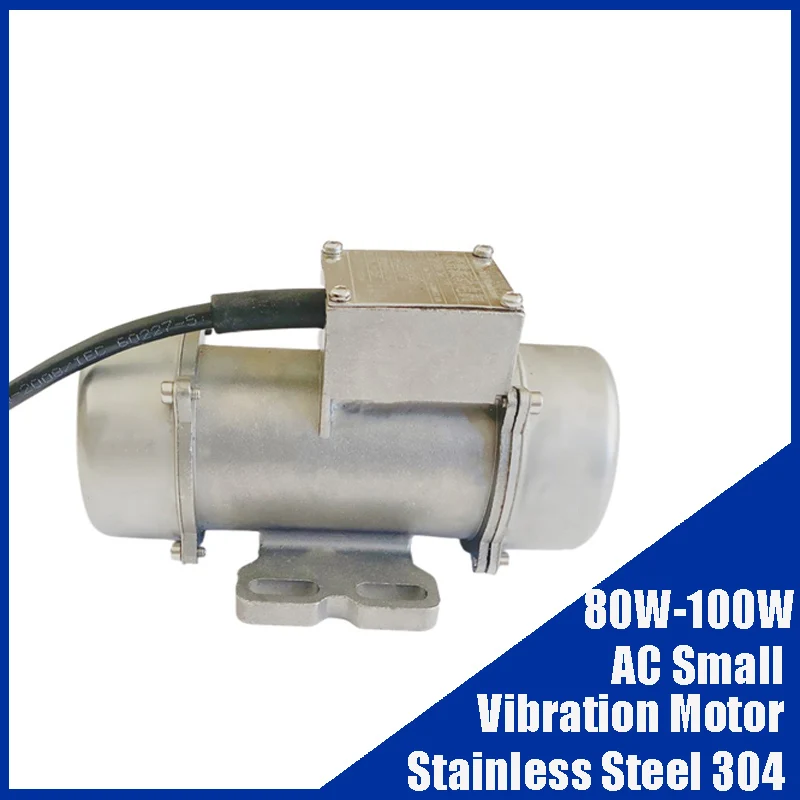 220V/380V 80W-100W AC Small Vibration Motor Single-phase/Three-phase Stainless Steel 304 Adjustable Speed
220V/380V 80W-100W AC Small Vibration Motor Single-phase/Three-phase Stainless Steel 304 Adjustable Speed