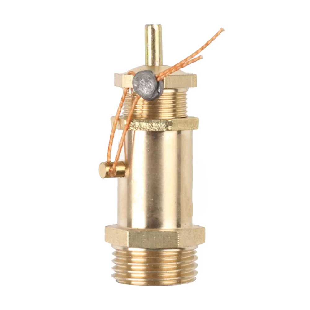 Durable Air Compressor Safety Valve 12 BSP Brass Material Soft Seal Method Suitable for Low Pressure Environment
Durable Air Compressor Safety Valve 12 BSP Brass Material Soft Seal Method Suitable for Low Pressure Environment