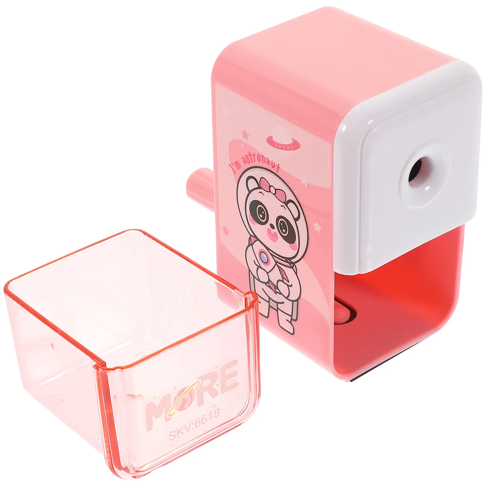 

Pencil Sharpener Lovely Hand Portable Convenient Manual Small Kids Abs Supply Adorable Child