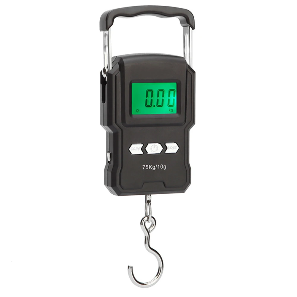Fishing Electronic Digital Scale Portable Luggage Weighing 75kg Spring Ruler LCD Digital Weight Scales Retractable Handle
Fishing Electronic Digital Scale Portable Luggage Weighing 75kg Spring Ruler LCD Digital Weight Scales Retractable Handle
