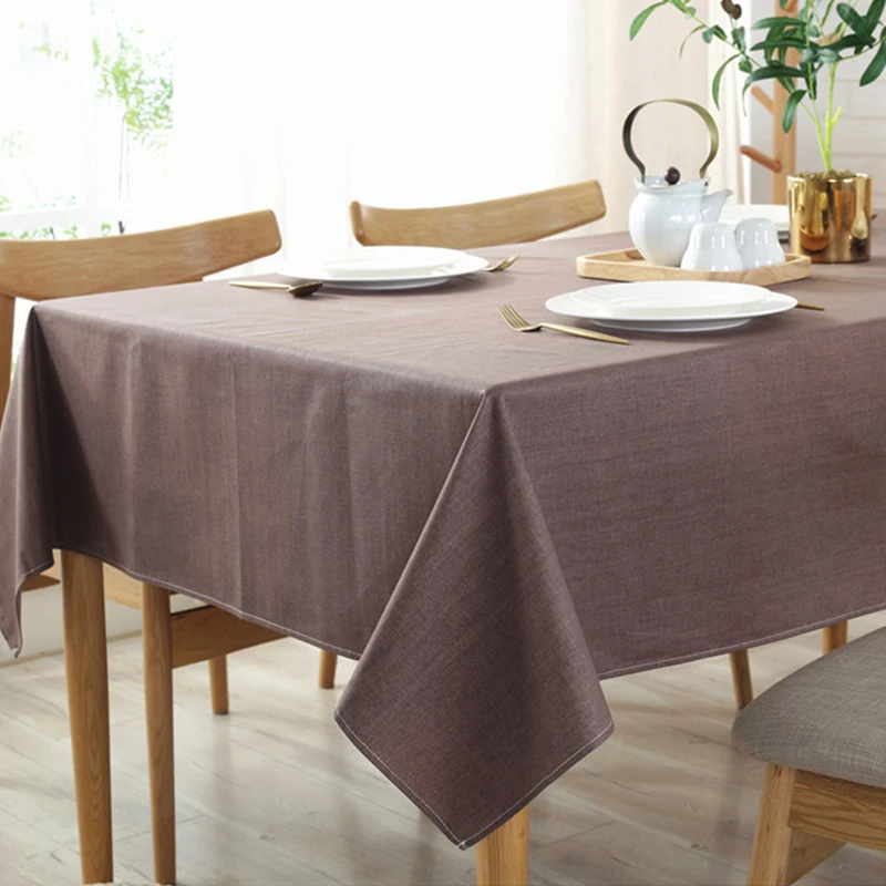Table Cloth Rectangle Round Minimalist Dining Cotton Linen Brown Table Cover Waterproof Tablecloth
Table Cloth Rectangle Round Minimalist Dining Cotton Linen Brown Table Cover Waterproof Tablecloth