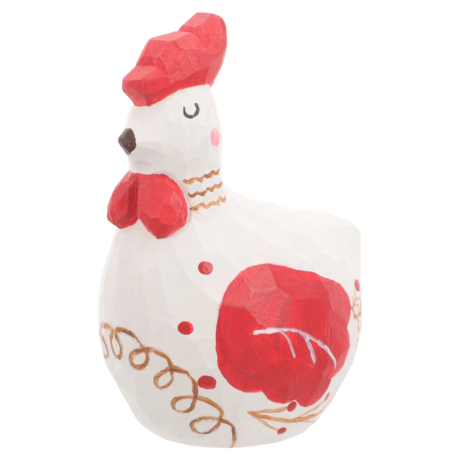 Easter Wooden Chicken Figurine Wooden Chicken Statue Colored Painting Chicken Ornament
Easter Wooden Chicken Figurine Wooden Chicken Statue Colored Painting Chicken Ornament