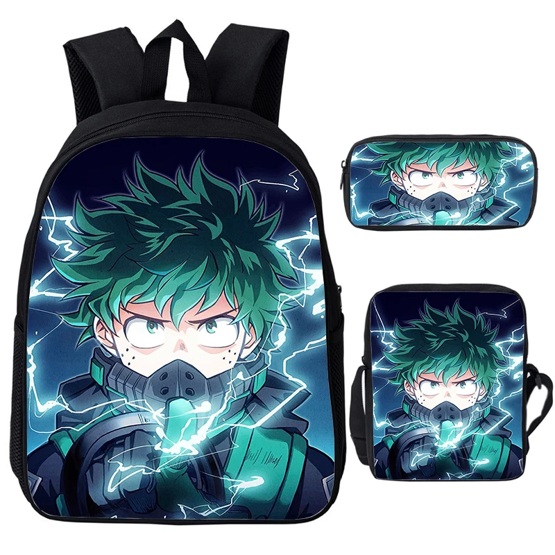 My Hero Academia Backpacks 3pcs Set Boys Girls 3D Print Bookbag Children Boku no Hero Academia Anime Backpack Kids School Bags
My Hero Academia Backpacks 3pcs Set Boys Girls 3D Print Bookbag Children Boku no Hero Academia Anime Backpack Kids School Bags