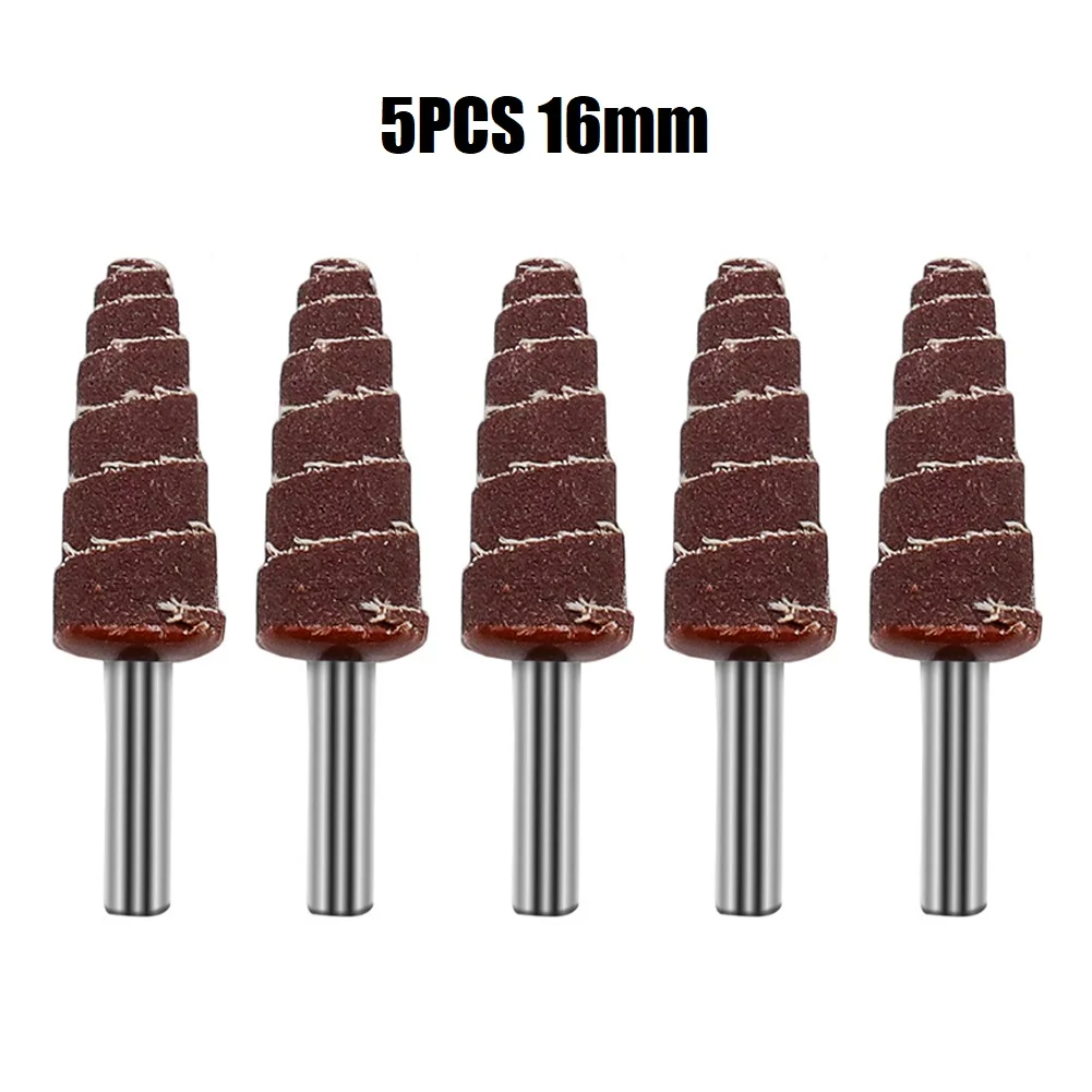 5pcs 6mm Shank Tapered Cone Grinding Head Sandpaper 80 Grit Flap Wheels Sanding Head For Wood Plastic Metal Polishing Tools
5pcs 6mm Shank Tapered Cone Grinding Head Sandpaper 80 Grit Flap Wheels Sanding Head For Wood Plastic Metal Polishing Tools