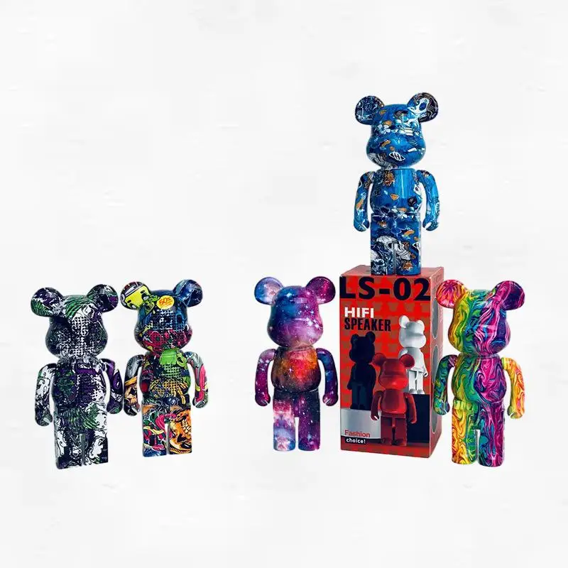 LS-02 Street Art Violent Bear New Bluetooth Speaker Graffiti Trend Mini Gift Desktop Decoration Stereo.
LS-02 Street Art Violent Bear New Bluetooth Speaker Graffiti Trend Mini Gift Desktop Decoration Stereo.