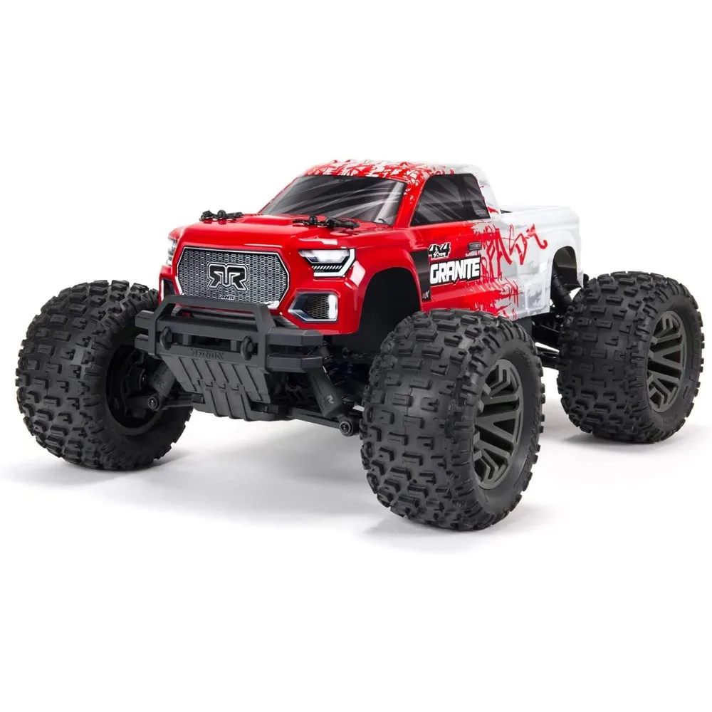 1/10 Granite 4X4 V3 3S BLX Brushless Monster RC Truck RTR (Transmitter and Receiver Included, Batteries and Charger Required)
1/10 Granite 4X4 V3 3S BLX Brushless Monster RC Truck RTR (Transmitter and Receiver Included, Batteries and Charger Required)