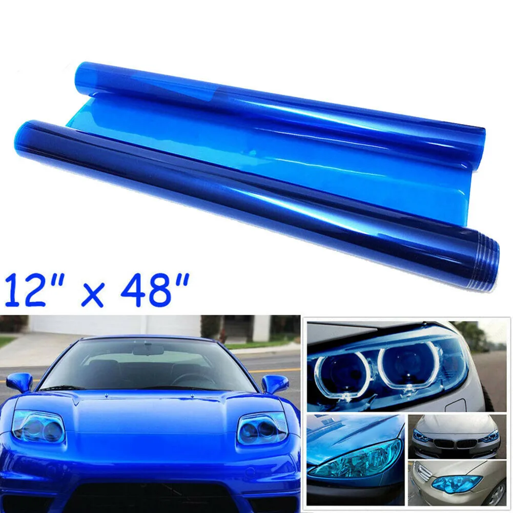 Car Wrap Lamp Film 120*30CM 12x48" Inch Blue Film Fog Headlight Light Overlay Sheet Tint Universal Vinyl Brand New Waterproof
Car Wrap Lamp Film 120*30CM 12x48" Inch Blue Film Fog Headlight Light Overlay Sheet Tint Universal Vinyl Brand New Waterproof