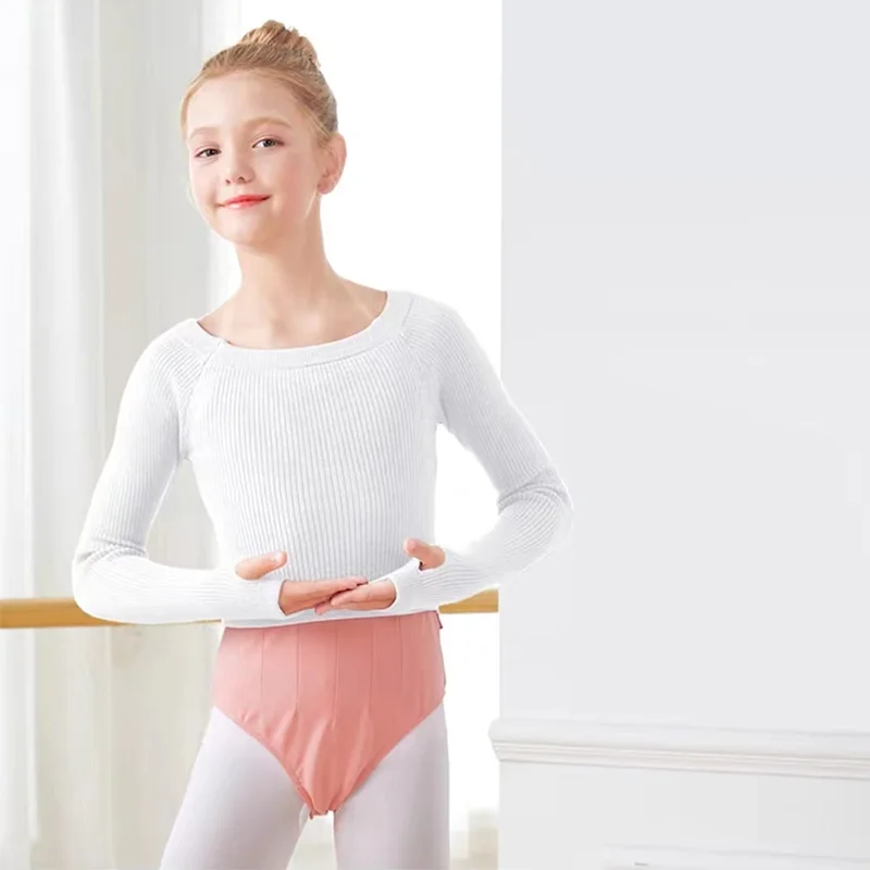 Fall Winter Children Black White Latin Modern Classical Ballet Dance Warm Knitwear Gymnastics Dancing Cropped Sweater Knit Coat
Fall Winter Children Black White Latin Modern Classical Ballet Dance Warm Knitwear Gymnastics Dancing Cropped Sweater Knit Coat