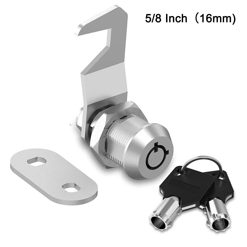 1pc Cam/RV Storage Lock With 2pcs Keys 1-1/8 Inch 5/8 Inch Cam Locks For RV Camper Storage Mailbox Drawer 16/30MM Cabinet Lock 
1pc Cam/RV Storage Lock With 2pcs Keys 1-1/8 Inch 5/8 Inch Cam Locks For RV Camper Storage Mailbox Drawer 16/30MM Cabinet Lock