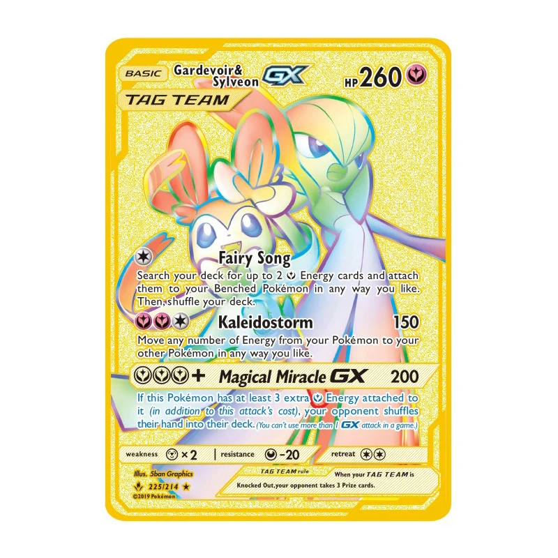 27 Styles Pokemon EX GX Gardevoir Sylveon Steel Metal Toys Hobbies Hobby Collectibles Game Collection Anime Cards
27 Styles Pokemon EX GX Gardevoir Sylveon Steel Metal Toys Hobbies Hobby Collectibles Game Collection Anime Cards