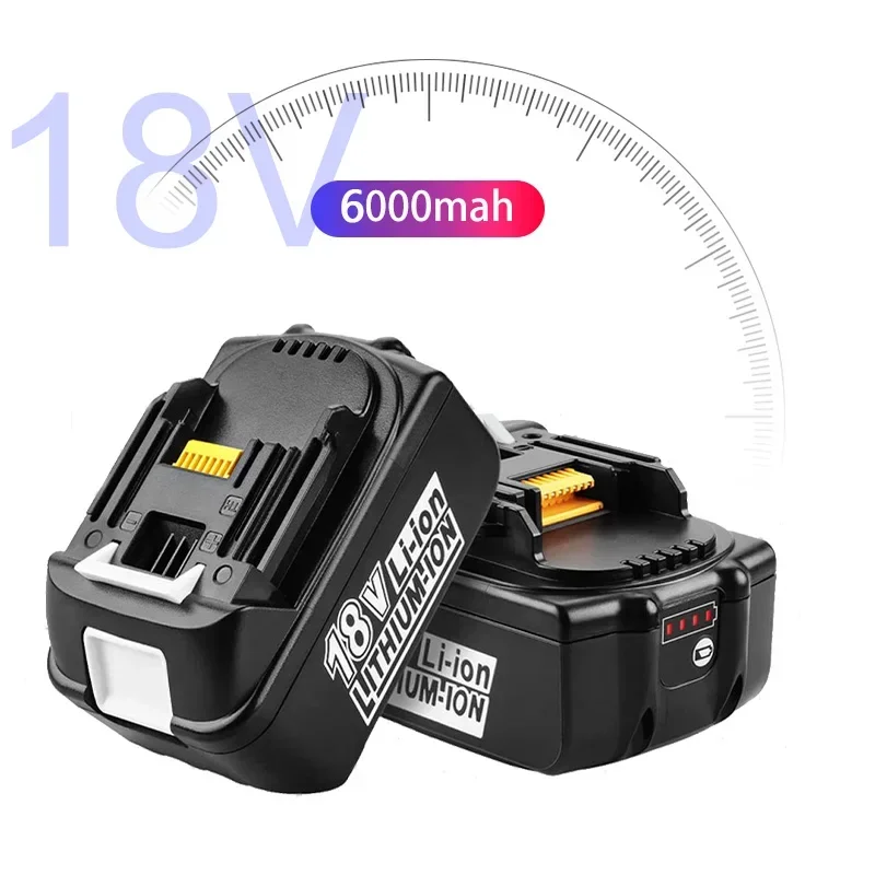 BL1860 Rechargeable 18 V 6000mAh Li-ion Battery for Makita 18v Battery BL1840 BL1850 BL1830 BL1860B LXT 400 18650 battery pack
BL1860 Rechargeable 18 V 6000mAh Li-ion Battery for Makita 18v Battery BL1840 BL1850 BL1830 BL1860B LXT 400 18650 battery pack