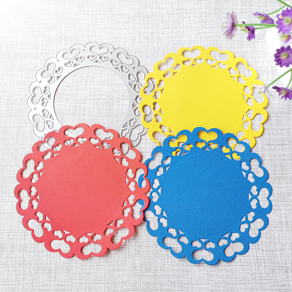 New 4 sizes of circular hollow flowers cutting dies scrapbook decoration embossed photo album decoration card making DIY crafts
New 4 sizes of circular hollow flowers cutting dies scrapbook decoration embossed photo album decoration card making DIY crafts