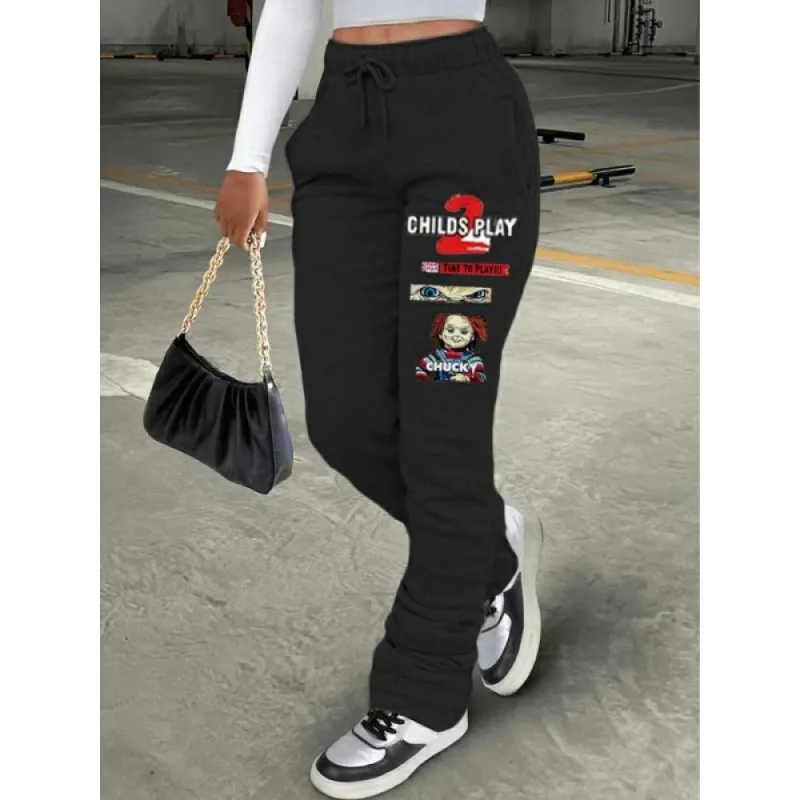 S-5XL Size Stacked Sweat Pants Sweatshirt Fabric Sports Casual Drawstring Sweatpants Winter Womens Mid Waist Long Trousers
S-5XL Size Stacked Sweat Pants Sweatshirt Fabric Sports Casual Drawstring Sweatpants Winter Womens Mid Waist Long Trousers