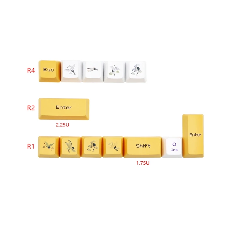 117 шт. PBT Keycap OEM-профиль Сублимационная колпачок с пространством 6,25U для ключа
117 шт. PBT Keycap OEM-профиль Сублимационная колпачок с пространством 6,25U для ключа