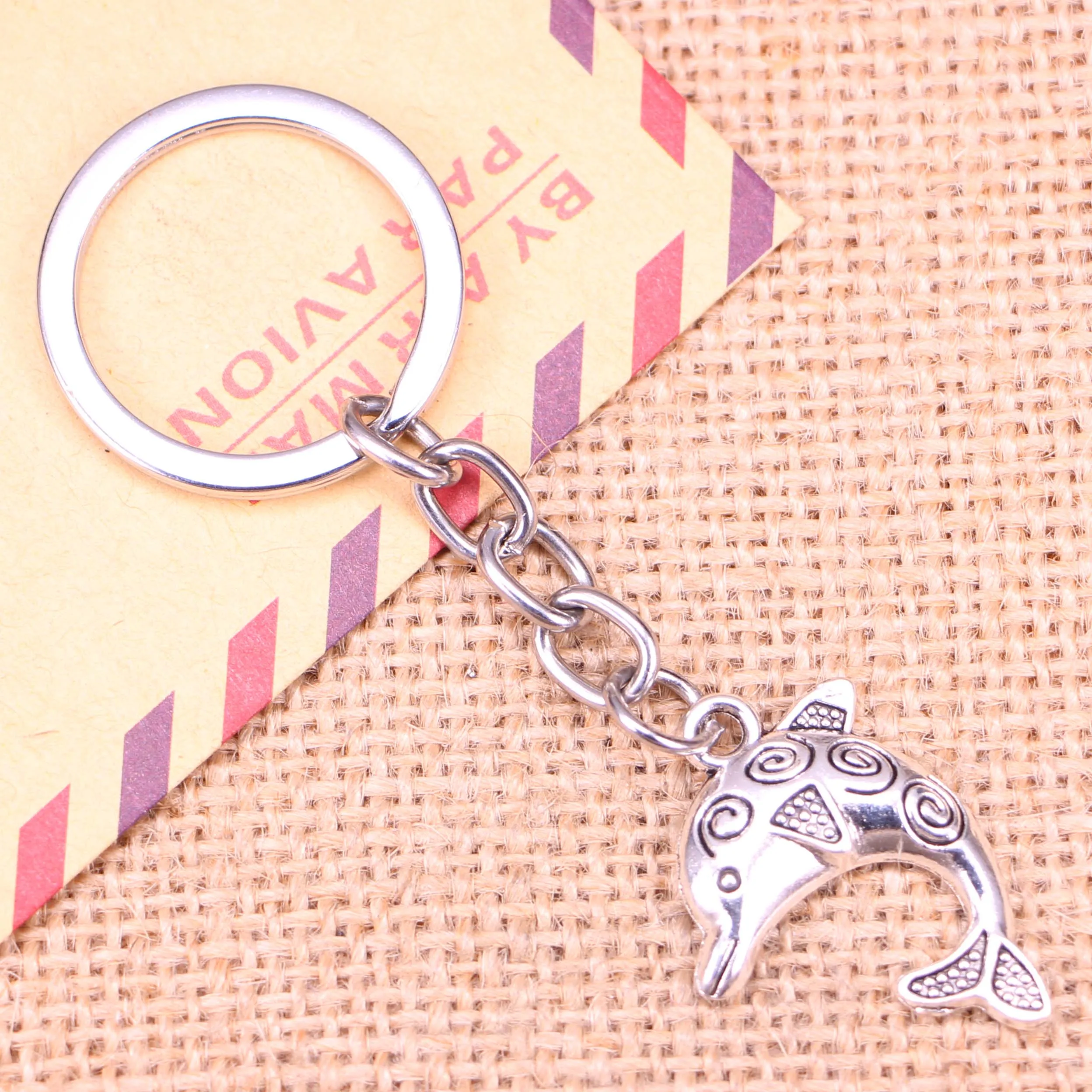 Новинка, модный брелок для ключей, подвески в виде дельфина 24x30 мм, мужские украшения «сделай сам», брелок для автомобильных ключей, сувенирный держатель для подарка, 20 шт.
Новинка, модный брелок для ключей, подвески в виде дельфина 24x30 мм, мужские украшения «сделай сам», брелок для автомобильных ключей, сувенирный держатель для подарка, 20 шт.