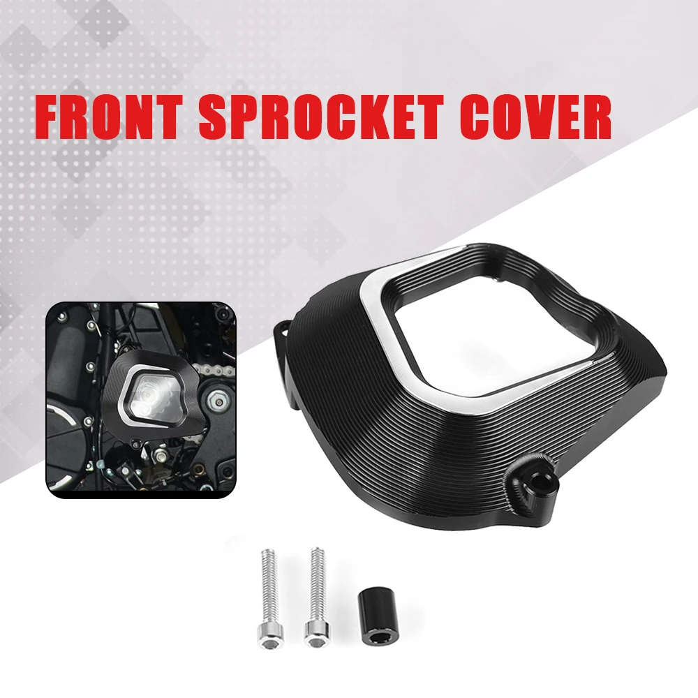 

CNC Front Sprocket Cover Drive Shaft Cover Protector Chain Guaud Cover For CF MOTO For CFMOTO 700CL-X 400NK 650NK 650GT CLX700