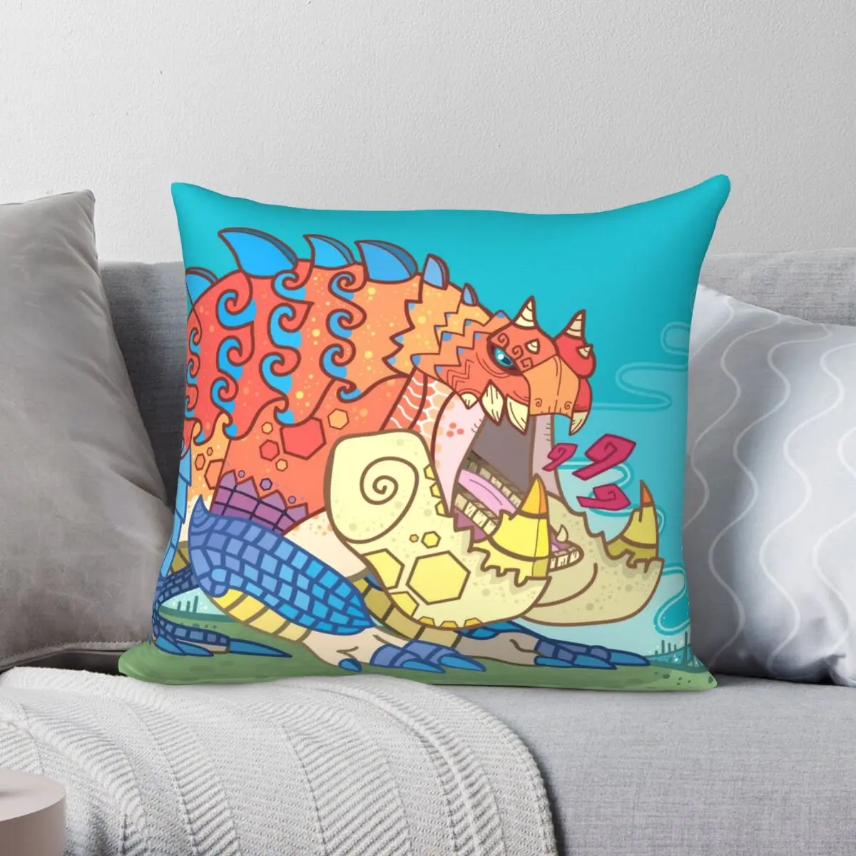 Tetsucabra The Demon Frog Square Pillowcase Polyester Linen Velvet Printed Zip Decor Throw Pillow Case Room Cushion Cover 18"
Tetsucabra The Demon Frog Square Pillowcase Polyester Linen Velvet Printed Zip Decor Throw Pillow Case Room Cushion Cover 18"