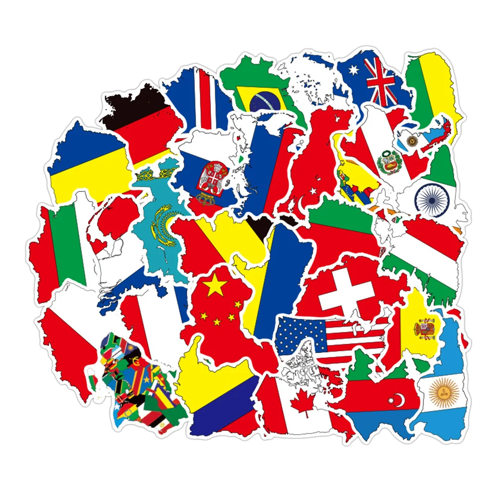 50PCS National Flag Graffiti Stickers Waterproof Removable Luggage Bag Stickers Car Stickers
50PCS National Flag Graffiti Stickers Waterproof Removable Luggage Bag Stickers Car Stickers
