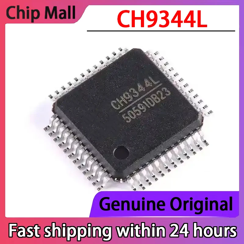 1PCS New Original CH9344L USB To 4 Serial Port Chip Mount LQFP-48 Microcontroller in Stock
1PCS New Original CH9344L USB To 4 Serial Port Chip Mount LQFP-48 Microcontroller in Stock