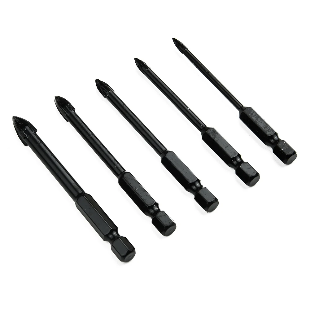 5Pcs Efficient Universal Cross Alloy Drilling Tool Cemented Carbide Drill Bit Ceramic Brick Wall Hole Opening Power Accessories
5Pcs Efficient Universal Cross Alloy Drilling Tool Cemented Carbide Drill Bit Ceramic Brick Wall Hole Opening Power Accessories