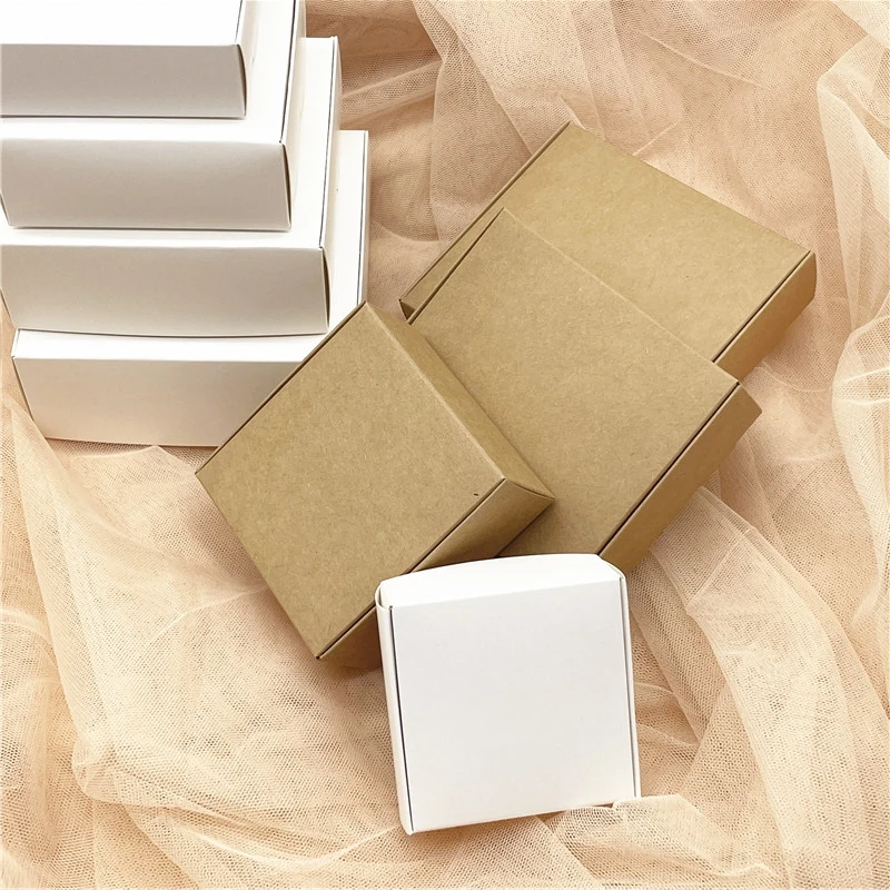 

24 шт./лот многоразмерные бумажные подарочные коробки из ПВХ, оконные серьги, упаковочные коробки, витрина для ювелирных изделий и упаковочные бумажные коробки