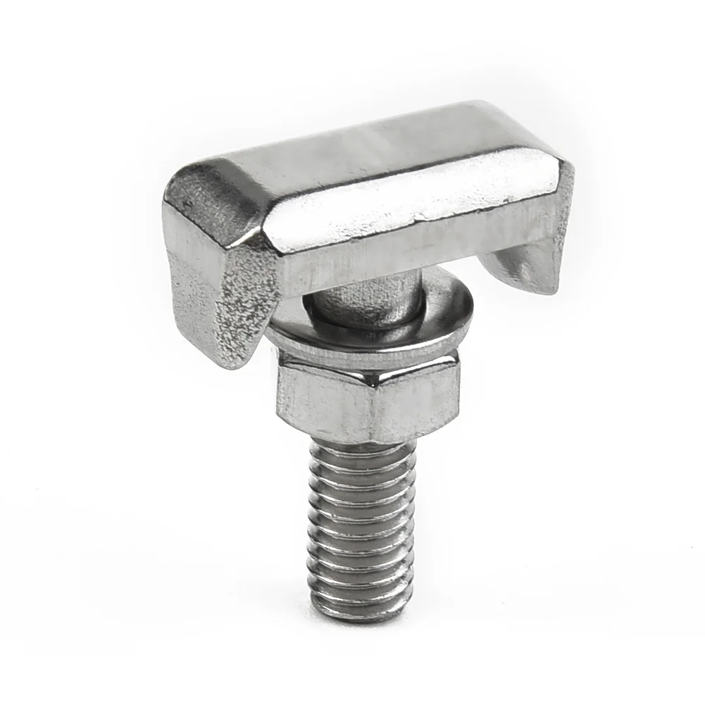 Connectors 2pcs T-Bolts Part Replace Spare Stainless Steel Terminal #64740 #6X0915138 2pcs Attachment #19116852
Connectors 2pcs T-Bolts Part Replace Spare Stainless Steel Terminal #64740 #6X0915138 2pcs Attachment #19116852