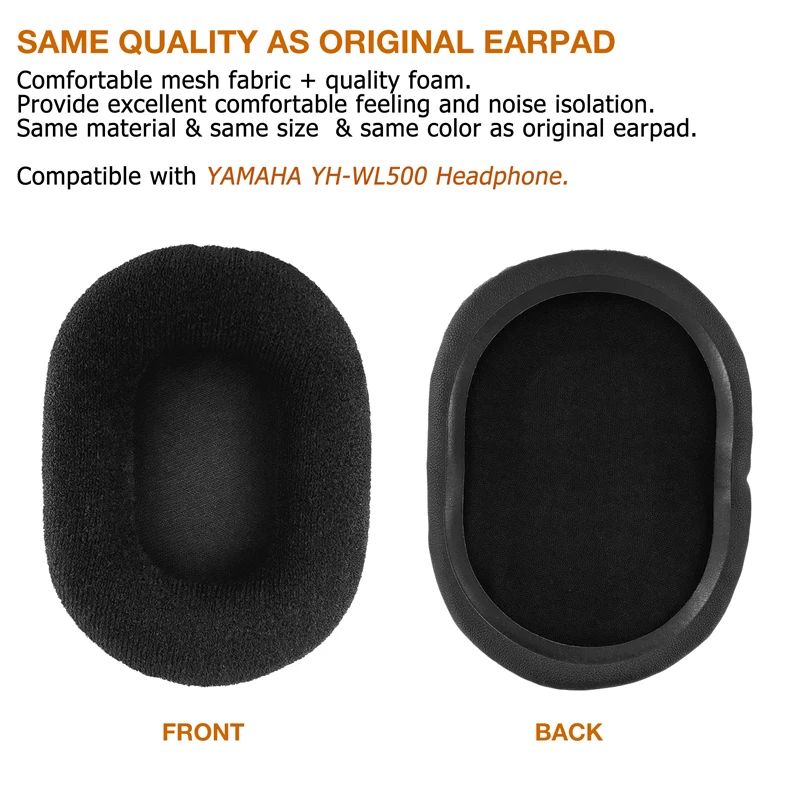 Earpad Compatible with Yamaha YH-WL500 Headphone Ear Pad Eartips by Earpad Compatible with Yamaha YH-WL500 Headphone Ear Pad Eartips by