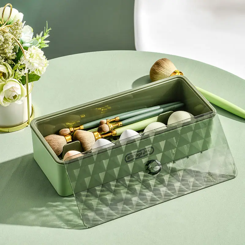 Girl's Desktop Beauty Egg Makeup Brush Eyebrow Pencil Dustproof Storage Box with Cover Bathroom Organize Decoration Accessories
Girl's Desktop Beauty Egg Makeup Brush Eyebrow Pencil Dustproof Storage Box with Cover Bathroom Organize Decoration Accessories