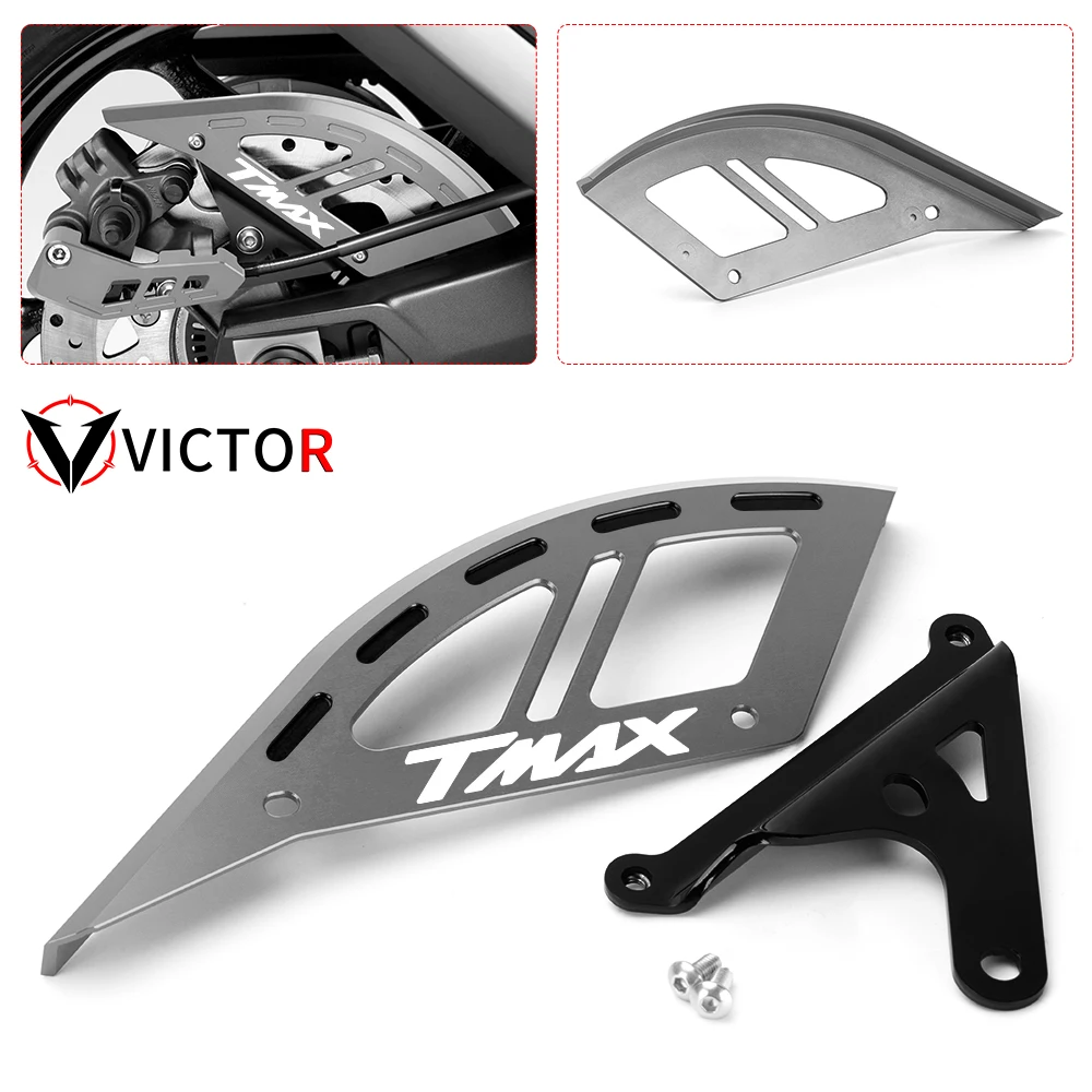 

For YAMAHA TMAX 530 TMAX 560 TMAX530 DX SX T-MAX 560 TECH MAX TECHMAX CNC Motorcycle Rear Brake Disc Rotor Cover Guard Protector