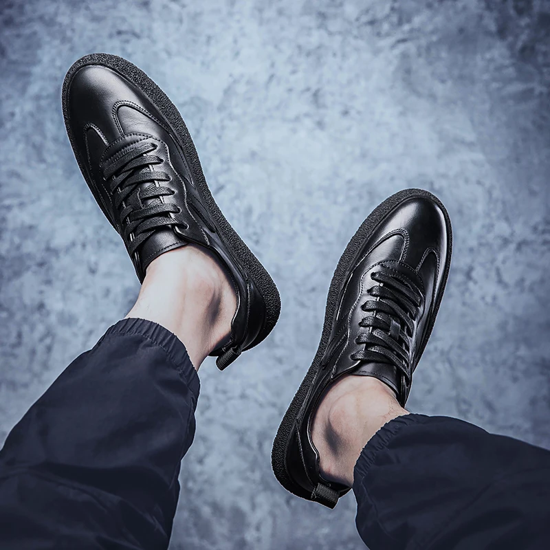 Men's casual shoes lace up outdoor fahsion simple sports style round head straps lightweight outdoor shoes daily wild men shoes
Men's casual shoes lace up outdoor fahsion simple sports style round head straps lightweight outdoor shoes daily wild men shoes