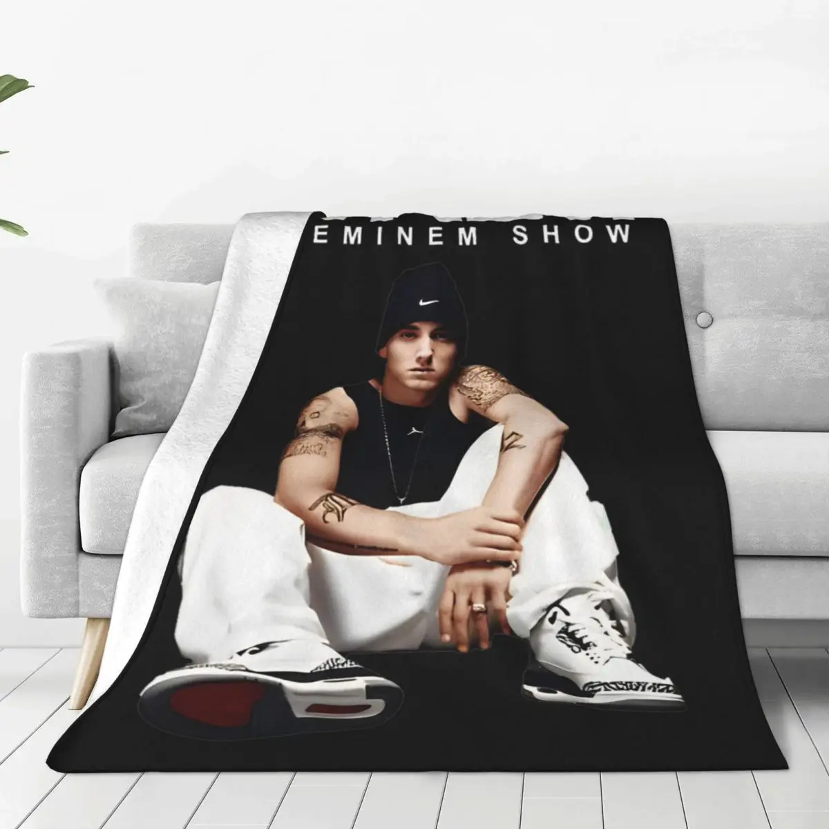 Детское фланелевое одеяло EMINEM, одеяла в стиле хип-хоп для постельного белья, офисный супертеплый коврик для кровати
Детское фланелевое одеяло EMINEM, одеяла в стиле хип-хоп для постельного белья, офисный супертеплый коврик для кровати