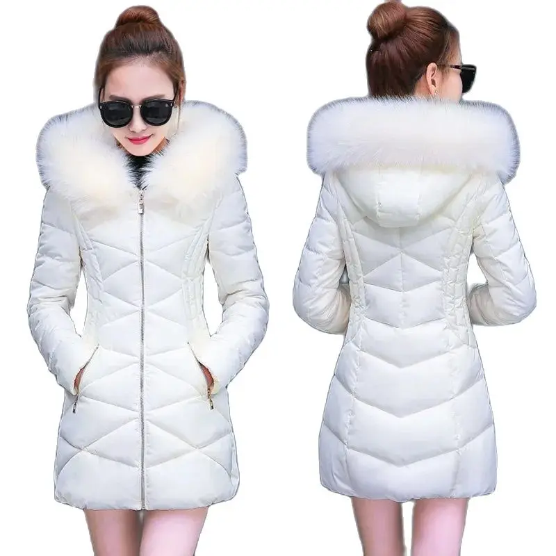 2023 Winter New Hooded Women's Korean Version Mid-length Fur Collar Thickened Slim Fit
2023 Winter New Hooded Women's Korean Version Mid-length Fur Collar Thickened Slim Fit