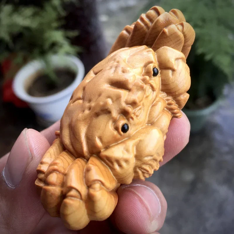 Cliff cedar wood carving crab trinket creative carving crab hand handle home car decoration tea pet accessories room decor
Cliff cedar wood carving crab trinket creative carving crab hand handle home car decoration tea pet accessories room decor