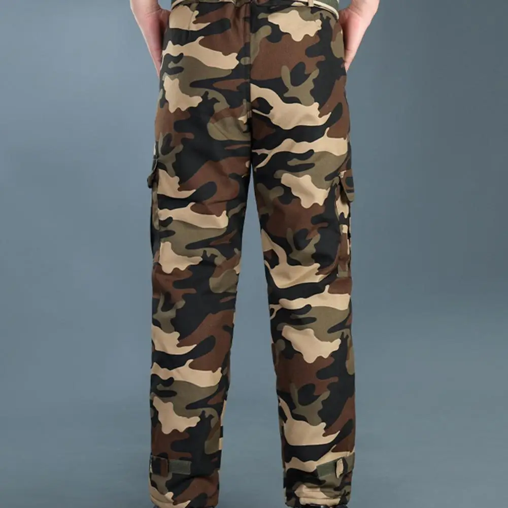 Men Casual Camouflage Pants Camouflage Print Men's Drawstring Pants with Large Pockets Elastic Waist for Outdoor Workwear Thick
Men Casual Camouflage Pants Camouflage Print Men's Drawstring Pants with Large Pockets Elastic Waist for Outdoor Workwear Thick
