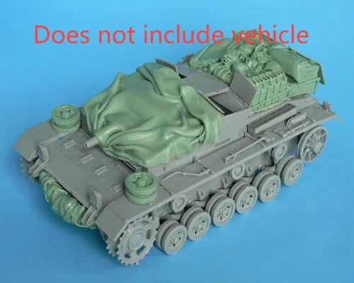 

1:35 Scale Resin Die-casting Armored Vehicle Parts Modification Does Not Include The Unpainted Model Of The Tank