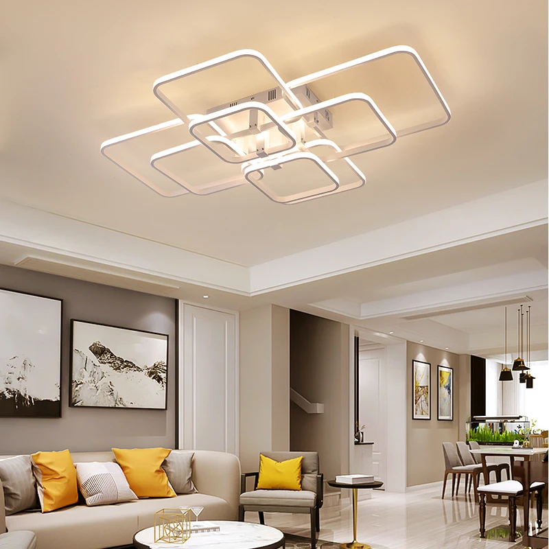Square led Chandelier For Living Room Bedroom home decor AC90-260V Led Ceiling Modern Chandelier led Lamp Fixtures Free Shipping
Square led Chandelier For Living Room Bedroom home decor AC90-260V Led Ceiling Modern Chandelier led Lamp Fixtures Free Shipping